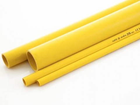 ท่อพีวีซีเหลือง ขายส่ง